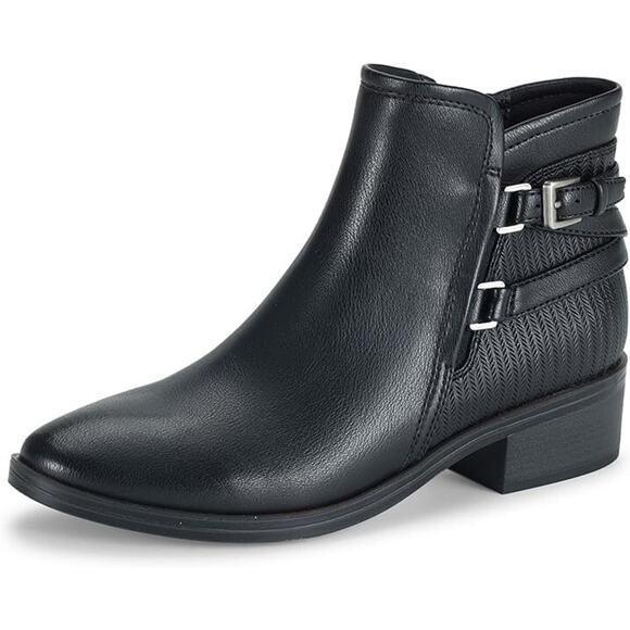 Baretraps Women's Mackenzie Polyurethane Bootie, Black Size 8.5M - Picture 1 of 4